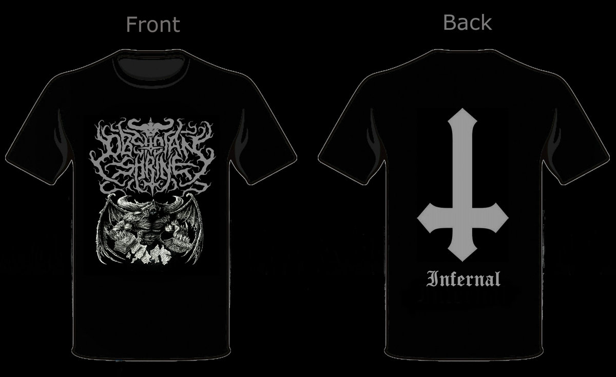Obsidian Shrine - Infernal shirt (L) - Click Image to Close