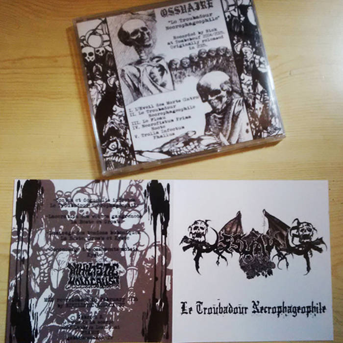 Ossuaire - Le Troubadour Necrophageophile CD