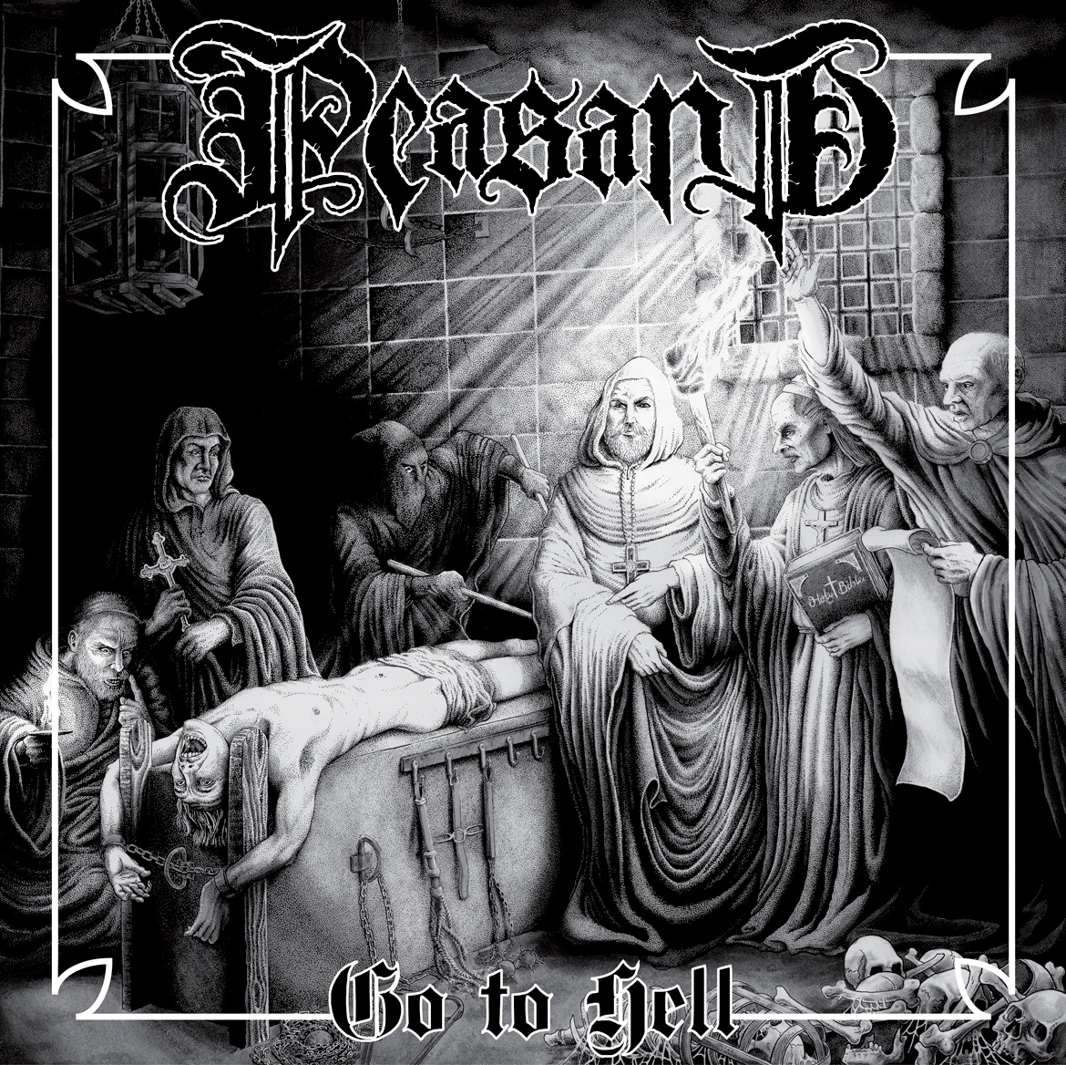 Peasant (TX) - Go to Hell LP, black vinyl